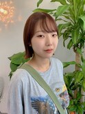外ハネミニボブ●