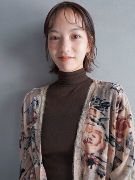 カンナ(Canna) ベビーバング/外ハネボブ/ペールベージュ/髪質改善/TOKIO/20代