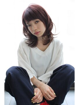 トゥーリ(tuuli) 大人女性◆艶レイヤー前髪ピンクベージュ 髪質改善 縮毛矯正