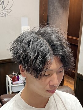 ヒロギンザ 横浜店(HIRO GINZA) 縦落ちツイスパ