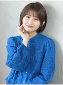 PLAISIR　大人可愛いナチュラルショートボブ
