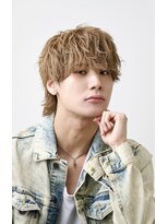 オーシャントーキョー(OCEAN TOKYO) 波巻きマッシュパーマメンズツイストスパイラルツーブロック