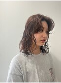 明るめbrown perm