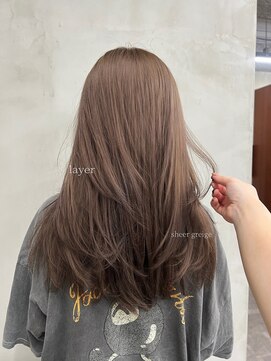 ニコ トウキョウ 渋谷(nico TOKYO) セミロング/レイヤーカット/顔まわりレイヤー/透明感グレージュ