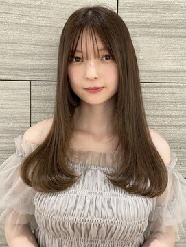バイオレット ヨコハマ(Violet Yokohama) シースルーバングワンカールレイヤー