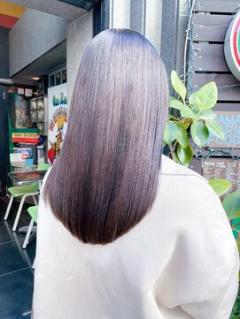 シック(Chic) プラチナベージュ フレンチガーリー ヴェールカラーロブヘア