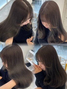 アイシー 表参道(ICY) 透明感たっぷりオリーブカラー