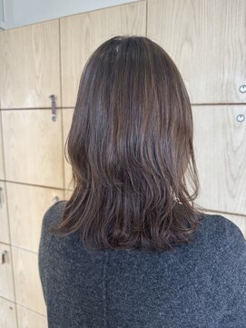 アドラーブル 万代店 (adorable) くびれヘルシースタイルふんわりカールショコラアッシュ