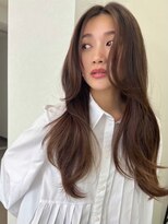 ソヨン 栄2号店(SOYON)&nbsp;《ハッシュカット/ミルクティー/デザインカラー/コテ巻き》