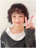 ボブパーマ　ボブレイヤー　ショートボブ　スパイラルパーマ