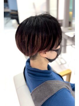 シャルティア(SHALLTIA) カジュアルデザインカラー【山口市美容室】【山口市ショート】