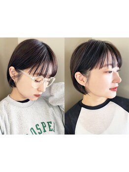 【大人女性歓迎♪】30-50代大人女性の為のお悩み解決サロン/ショート＆ボブ得意/白髪ぼかしハイライト/東区