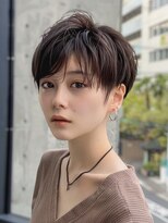 レヴ 草加店(LEV.)&nbsp;イメチェン　外ハネ　ボブ　美髪　ワイドバング　ブルーブラック