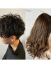 カット＋パーマ＋ヘッドスパ　【デジタルP、ツイスト、スパイラルOK】 ￥13500