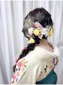 卒業式ヘアセット