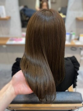 ヘアメイク クリア 本店(hair+make CLEAR) ツヤ髪ストレート　30代40代50代