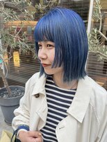 リリックス(Lyrics)&nbsp;ネイビー/レイヤーカット