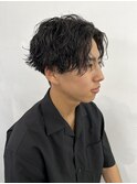 波巻きスパイラルパーマ