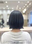 ブルージュカラー/レイヤーくびれボブ/SYUK高円寺【青木】