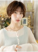 くせ毛風マッシュパーマ小顔ショートウルフc7川口