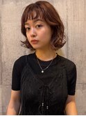 外はねくびれボブパーマ◎