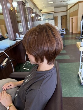 シャンプー ボーイ 宮崎柳丸店(SHAMPOO BOY) ショートボブ【カラー/ショートボブ】