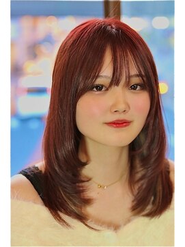 ポルコ(porco.) 2025.夏スタイル髪質改善イメチェン外ハネボブ美髪ワイドバング