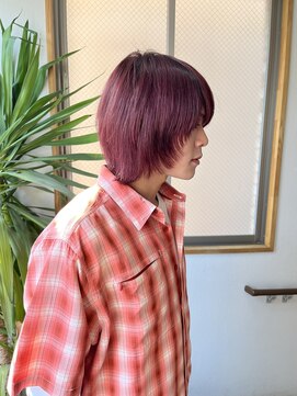 エッジ 下北沢(edge.) ラベンダーピンクショート（メンズ）