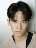 ルーシー 川越(LUCEY)&nbsp;センターパートフェザーパーマシャドウパーマメンズパーマ