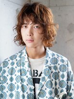 ライラ(Lyla)&nbsp;salonLylamen'sミディ　ウェービーグランジボブルフ