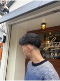 毛流れセンターパート