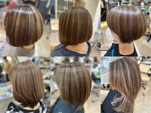 白髪ぼかしハイライトでまだまだオシャレを楽しめる◎