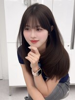 アマトウキョウスマートサロン(AMA TOKYO×Smart Salon) くびれレイヤー/顔まわりカット/レイヤーカット/小顔ヘア