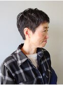 30代40代50代おすすめ　刈り上げないベリーショート