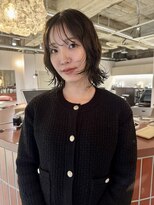 トッド(tod)&nbsp;ミディアムパーマ/デジタルパーマ/ベージュカラー前髪パーマ