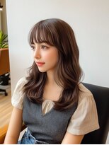 モードケイズ 調布店(MODE K's)&nbsp;レイヤーカット_韓国顔周り前髪カット調布ケアブリーチ