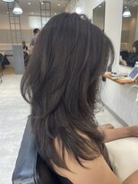 キャプチャー 海老名(capture)&nbsp;ハッシュカット/くびれるレイヤー/かきあげ前髪10代20代30代