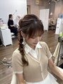 グロス 心斎橋(GLOSS) ナチュラルヘアが得意です!編みおろしも人気なスタイルです!
