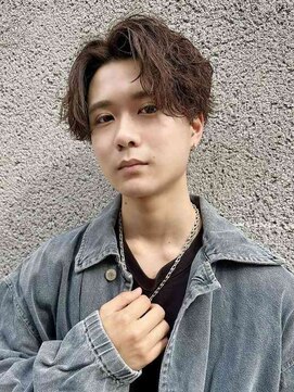 ブラック 横浜(BLUCK) 横浜駅/学割U24/メンズサロン/フェザーパーマ/シャドウパーマ