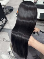 ルクス(Luxs)&nbsp;髪質改善ストレート/暗髪カラー