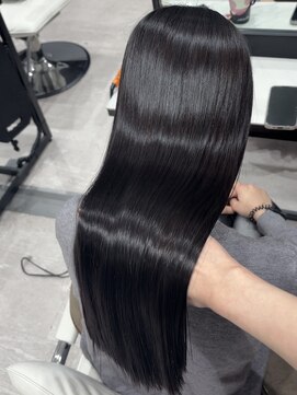 ルクス(Luxs) 髪質改善ストレート/暗髪カラー