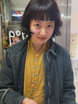 ポピンズ(poppins) 前髪ストレート