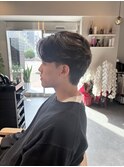 毛流れセンターパート
