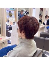 カフェアンドビューティー エスト 越谷(cafe&beauty est)&nbsp;くしゃっとショート
