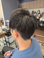 バセット バイ アルター 鎌取店(basset by aL-ter)&nbsp;刈り上げセンターパート/波巻きツイストスパイラル/鎌取