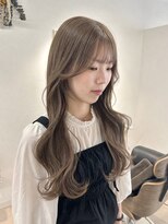 トト 船橋店(toto.)&nbsp;◇細めハイライトくすみベージュフェイスフレーミング[船橋]