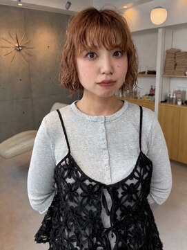 ニュウニュウムーン(NIUNIU moon) natural bob perm☆