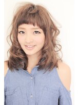 フェリシータ 服部店(felicita)&nbsp;外国人風メルティアッシュ＠マッシュラインふわセミディ