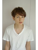 アトリエサニーデイ(atelier SUNNY DAY)&nbsp;ベージュアッシュ/メンズパーマ/韓国ヘア/マッシュショート