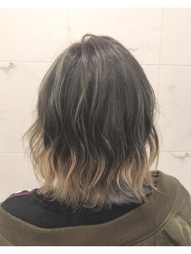 レイドバック(LAID BACK) 【LAID BACK 代官山 ハイライト】外国人風グラデーション